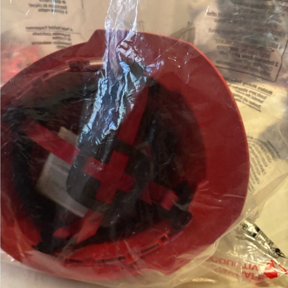 BOLT Red Type 1 Class E Front Brim Non-Vented Hard Hat NWT - Picture 10 of 13